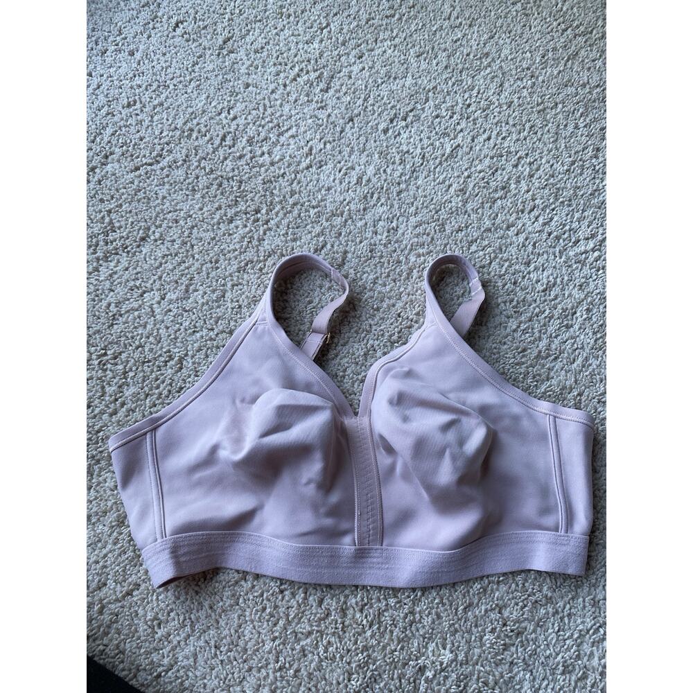 SOMA Embraceable FC Wireless Unlined Bra Full Coverage Size 40D lavender